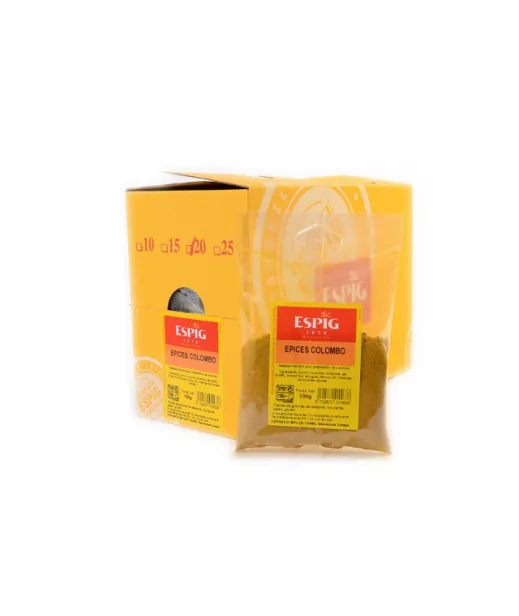 EPICES COLOMBO - Espig - 20x100g